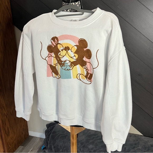 Disney Mickey & Minnie Crewneck Sweater - Picture 3 of 6